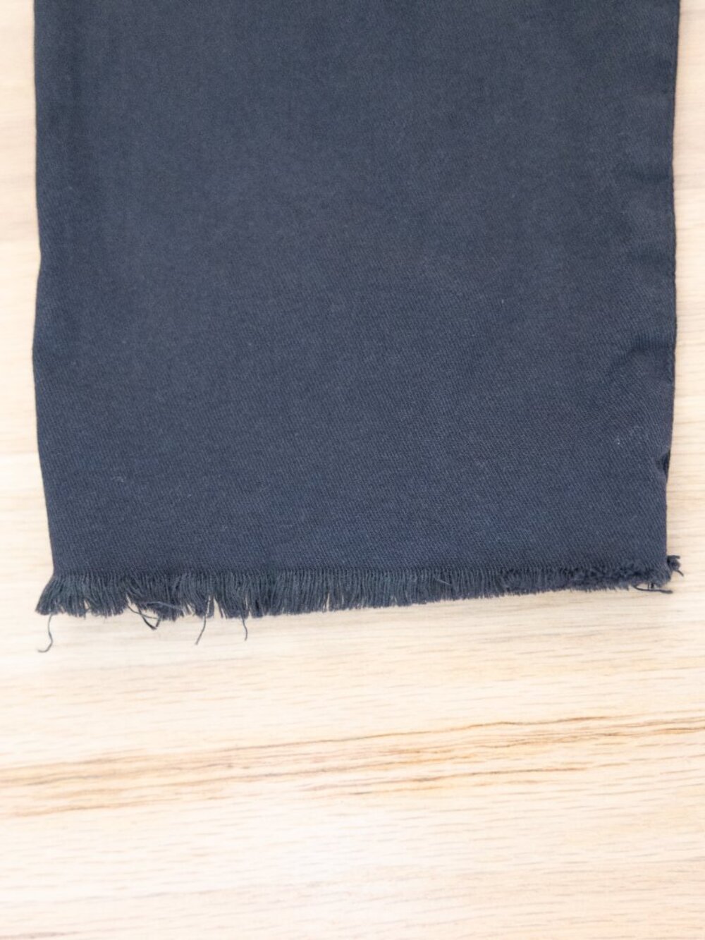 Frank & Eileen Blackrock Italian Peached Twill in Washed Black, size 4 - Picture 9 of 12